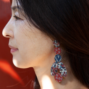 bijoux-textile-boucles-oreilles-fleurs-soie-kimono-fait-main-valerie-hangel-galerie-h-geneve